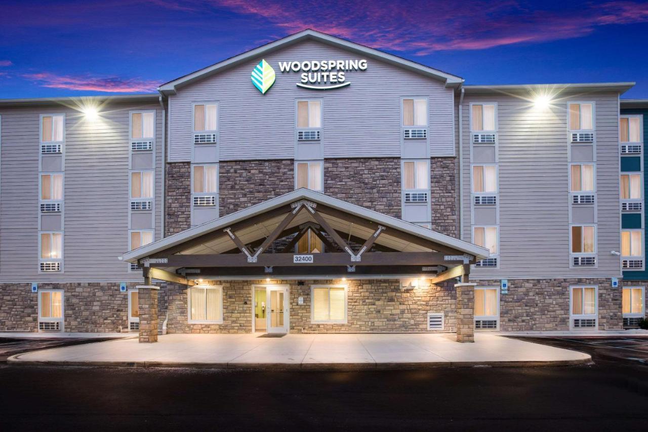 Woodspring Suites Detroit Madison Heights Extérieur photo